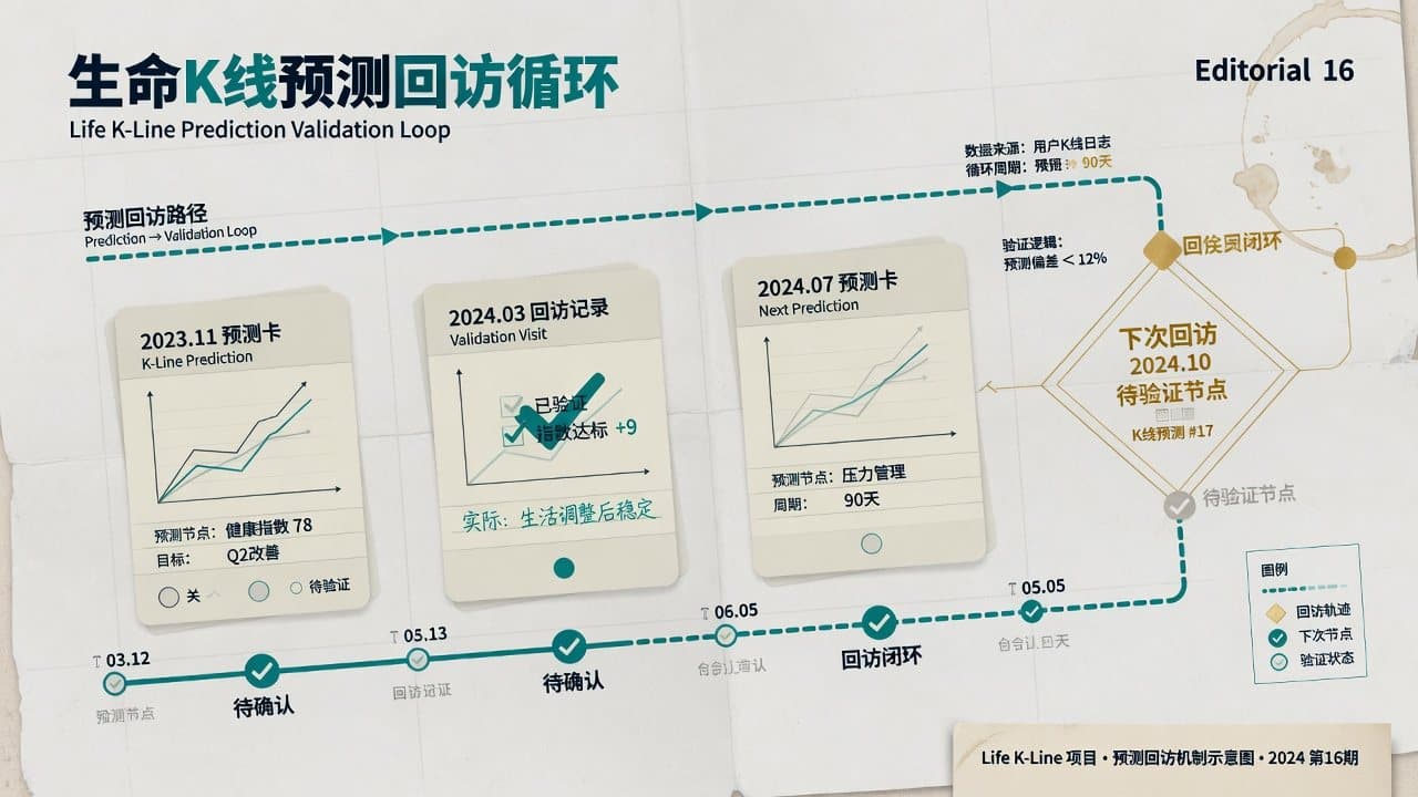 人生K线预测回访验证时间线