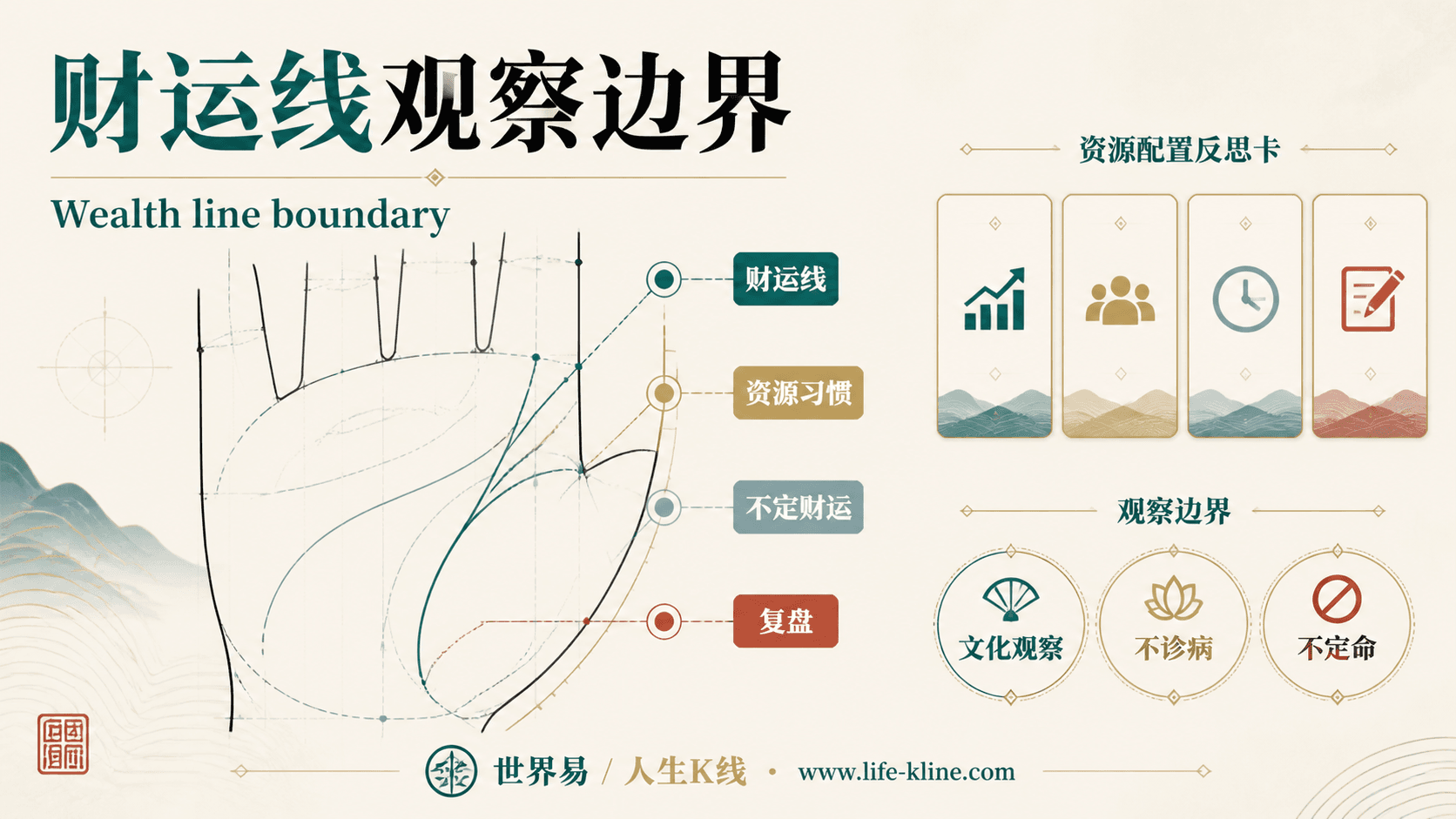 财运线观察边界手相图解,面向北美华人的掌纹文化观察边界说明