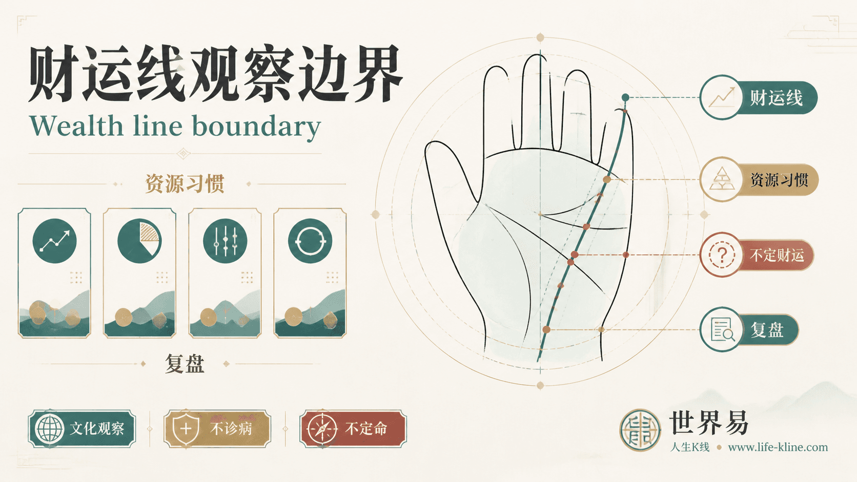 财运线观察边界手相图解,面向英国欧洲华人的掌纹文化观察边界说明