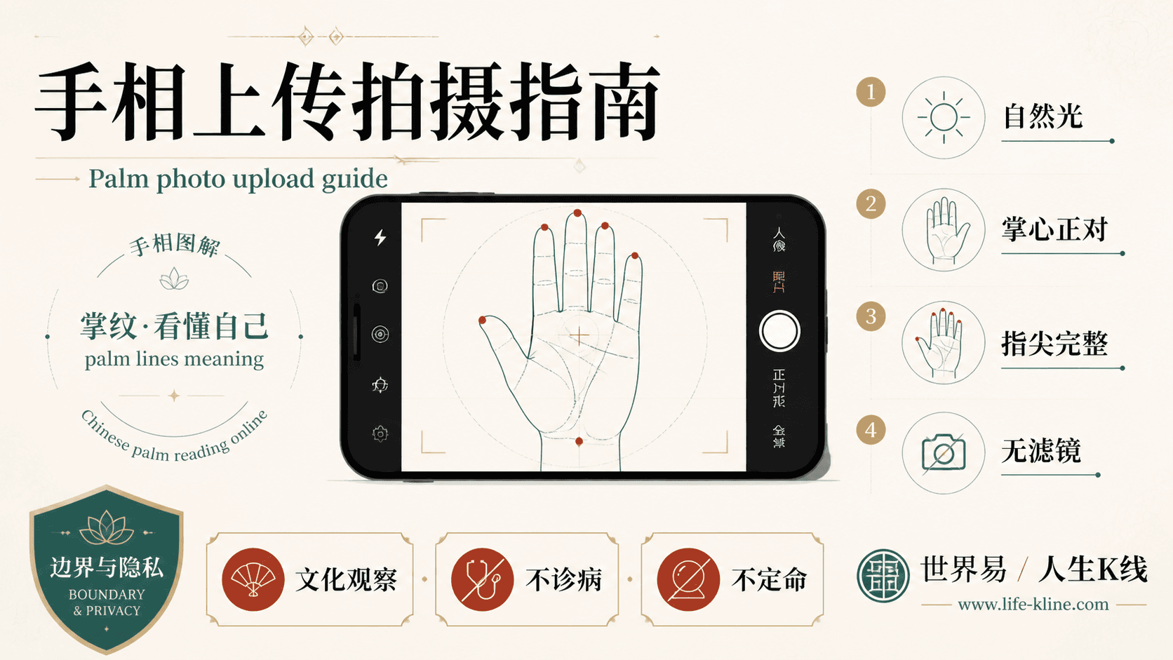 手相上传拍摄指南手相图解,面向英国欧洲华人的掌纹文化观察边界说明