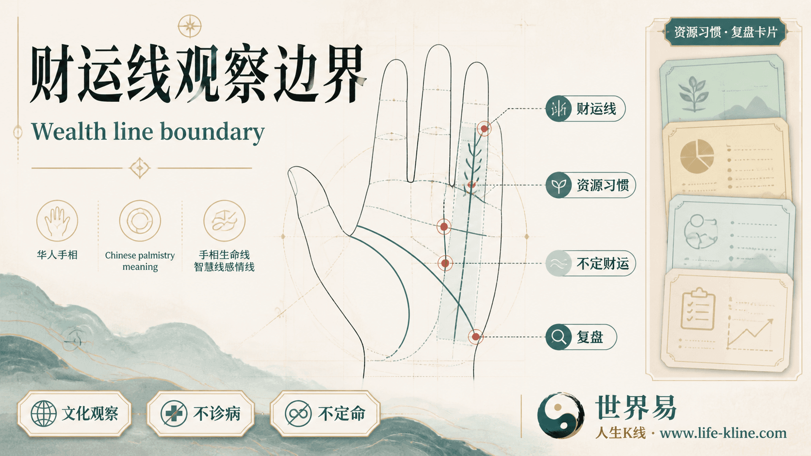 财运线观察边界手相图解,面向新马华人的掌纹文化观察边界说明