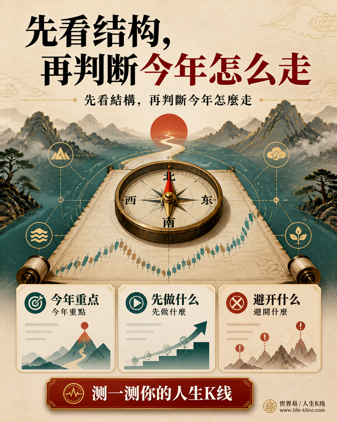 人生K线社媒传播封面垫图
