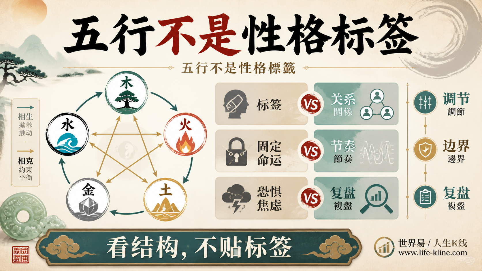五行不是性格标签传播图说明关系节奏调节边界复盘