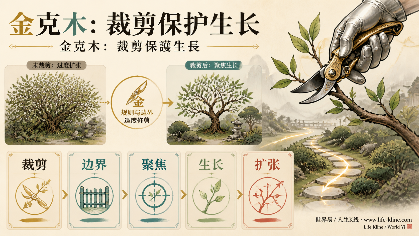 金克木调节图说明裁剪边界聚焦保护生长扩张