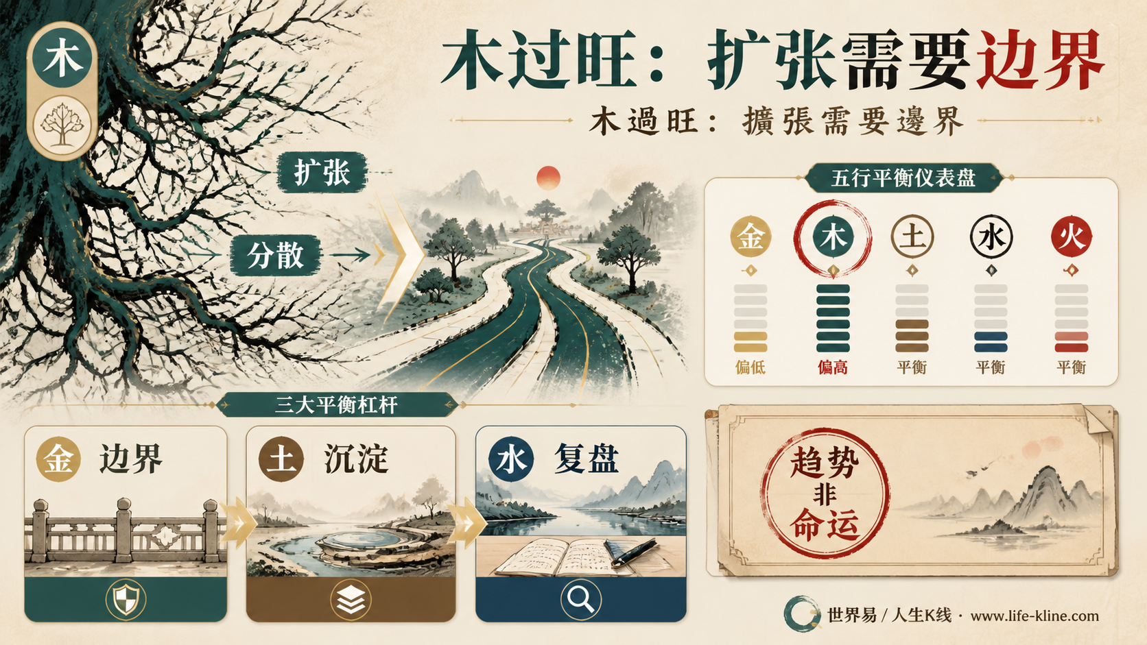 木过旺再平衡图说明扩张分散需要边界沉淀复盘